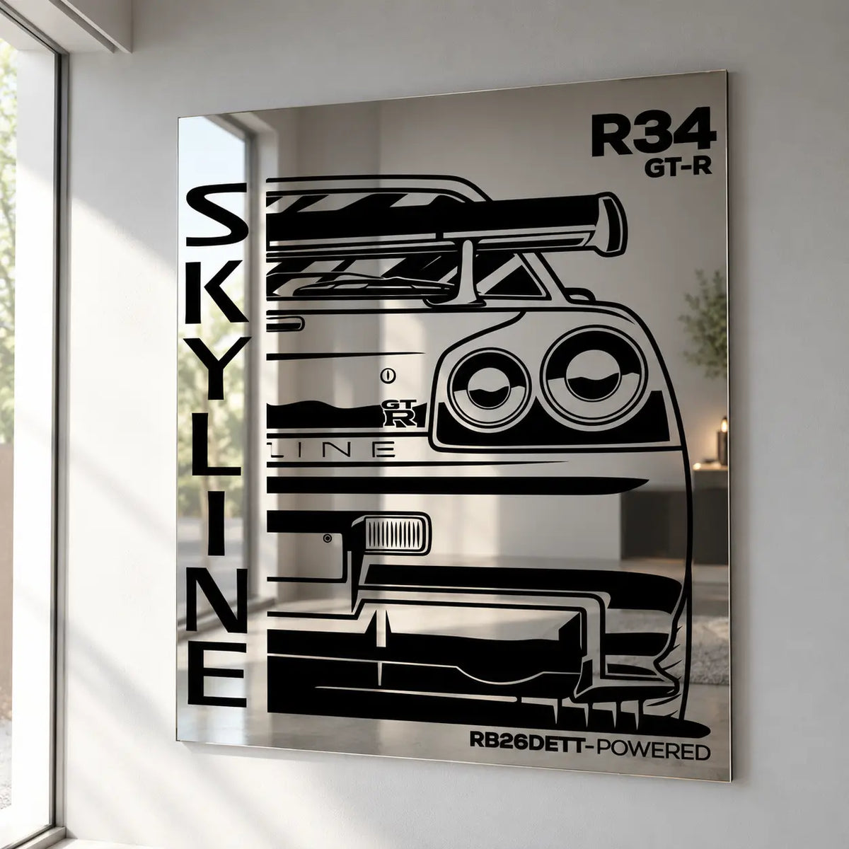 NISSAN GTR 24 MIRROR