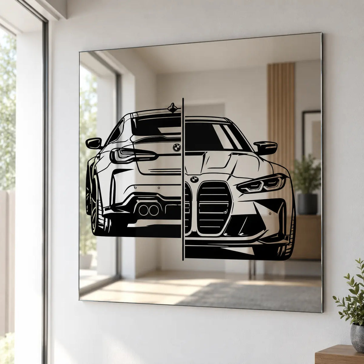 BMW VINTAGE MIRROR