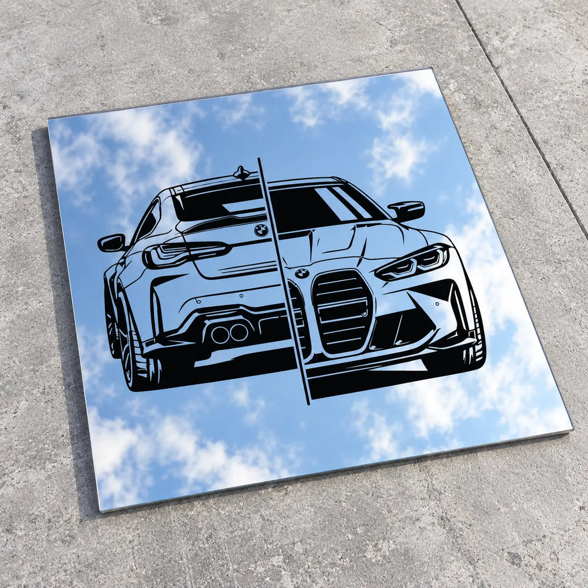 BMW VINTAGE MIRROR