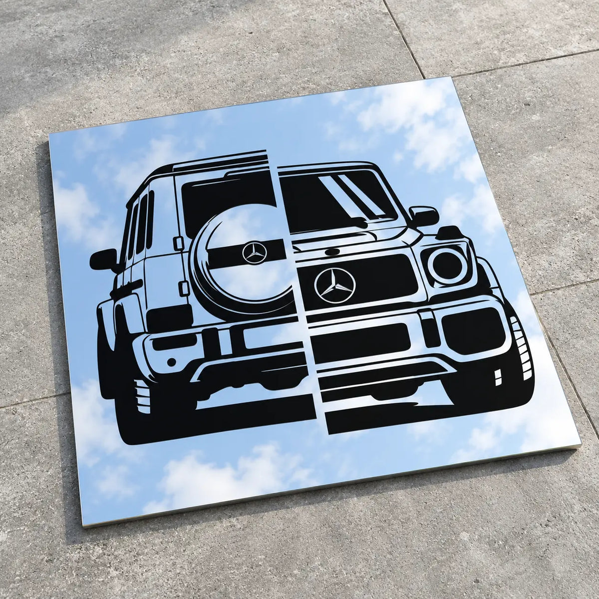 G WAGON VINTAGE MIRROR
