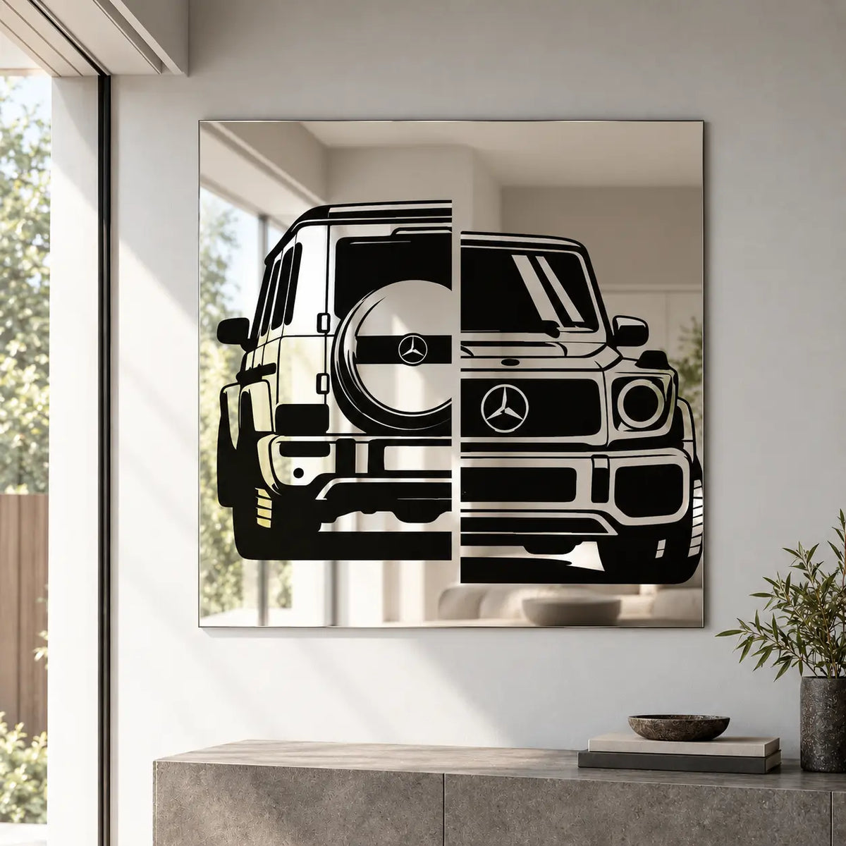 G WAGON VINTAGE MIRROR