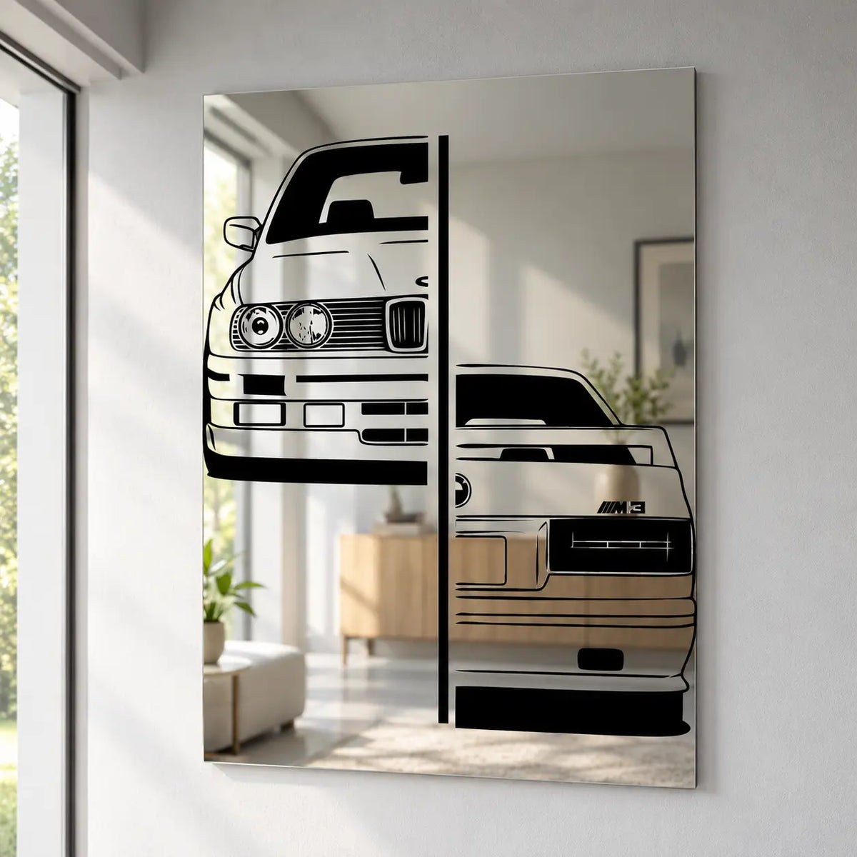 BMW M3 VINTAGE MIRROR