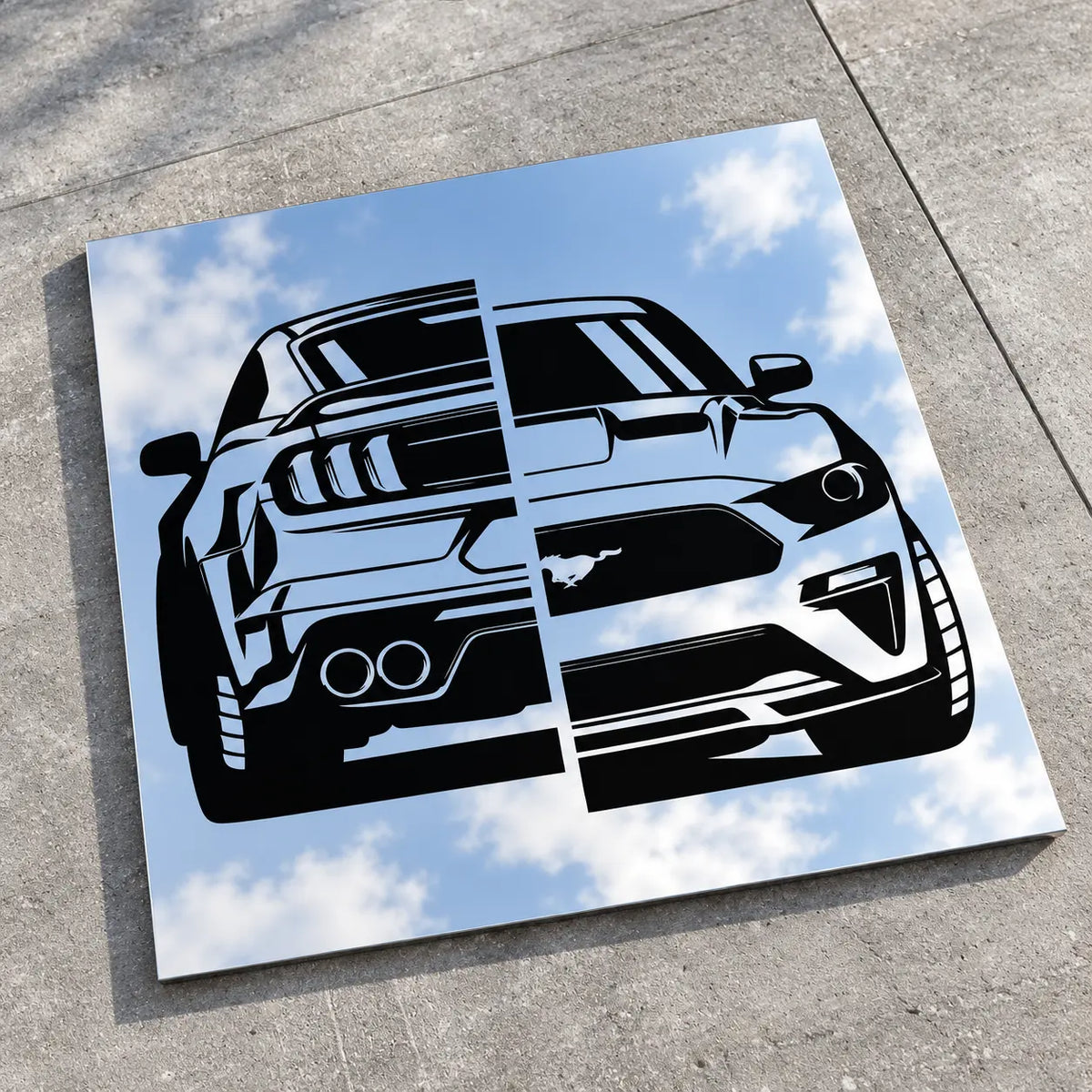 MUSTANG VINTAGE MIRROR