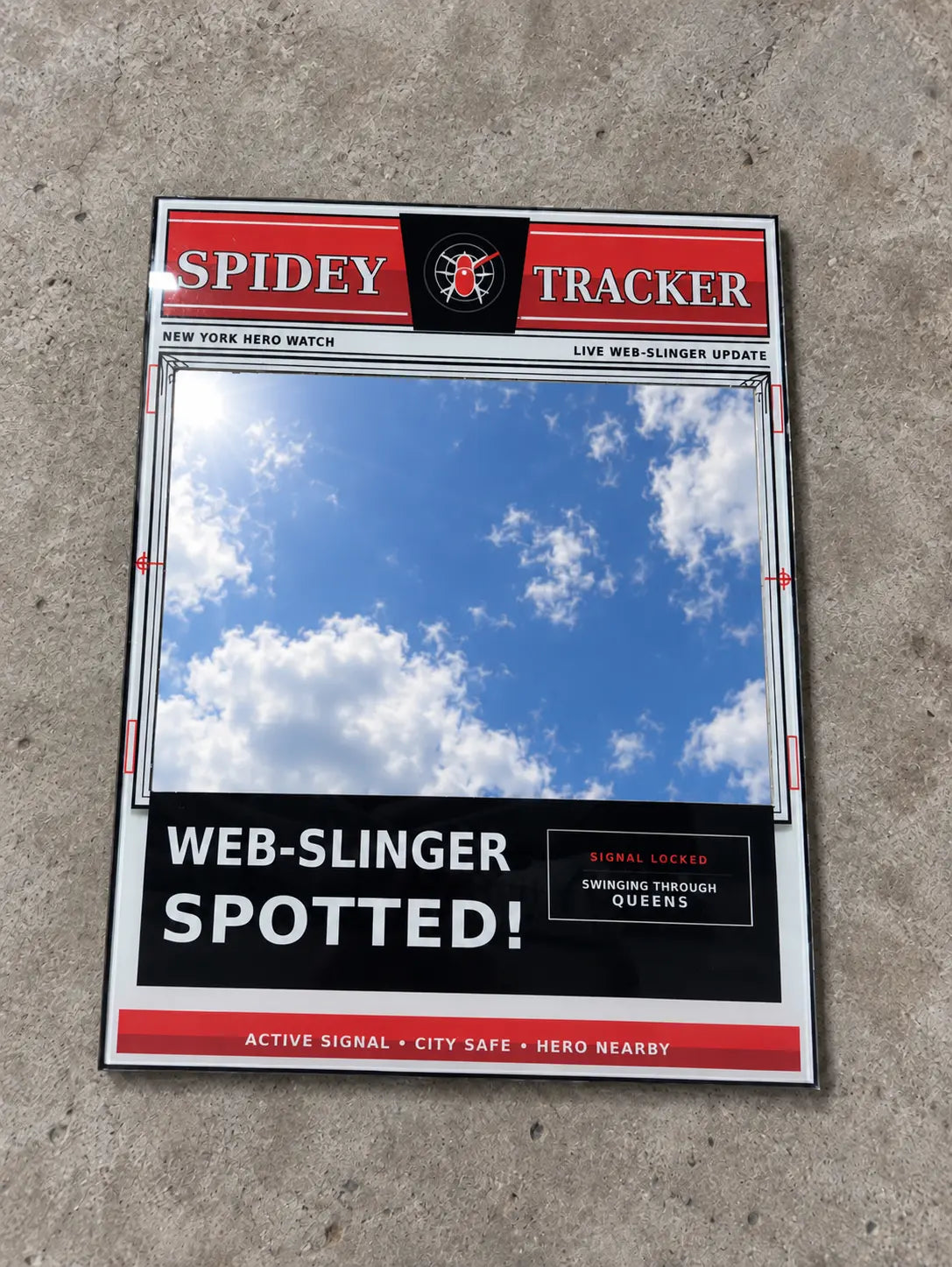 SPIDEY TRACKER MIRROR
